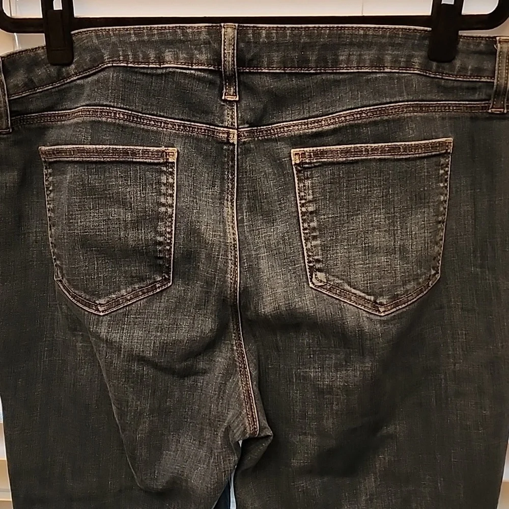 Chico Perfect Stretch Girlfriend Straight Leg sz 2.5 (14)